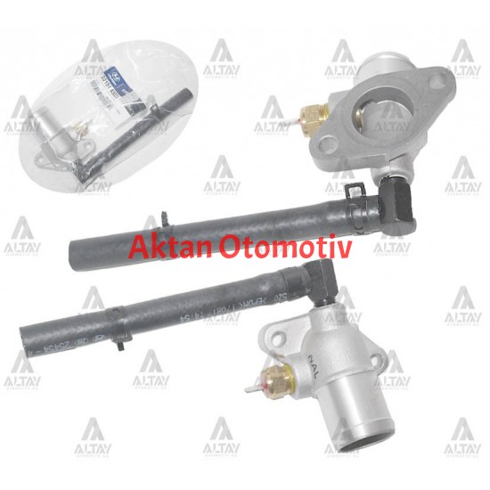 SİLİNDİR KAPAK SU ÇIKIŞ KAPAĞI H-100 / KMY BORULU+MÜŞÜRLÜ