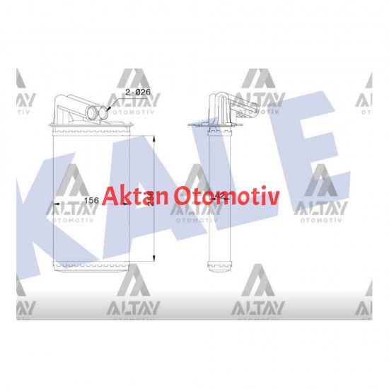 RADYATÖR KALORİFER LAGUNA I  93-01 MEKANİK