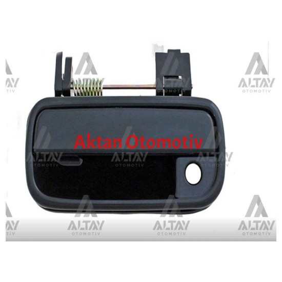 KAPI KOLU HILUX  98-05 ÖN DIŞ SİYAH+KROM SOL