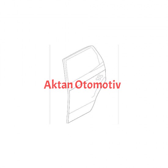 KAPI IX-35 ARKA 10-15 SAĞ (BANT DELİKLİ)