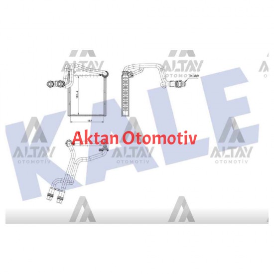 RADYATÖR KALORİFER JETTA 11-18 MEKANİK