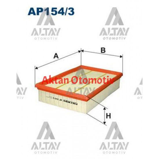 HAVA FİLTRESİ PICKUP NAVARA 06= / PATHFINDER 05=