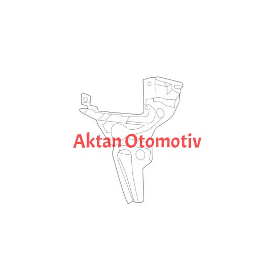 TAMPON BAĞLANTI BRAKETİ A3 17-20 ARKA SOL