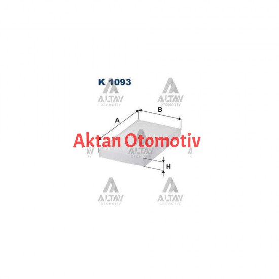 POLEN FİLTRESİ 307 / 308 / C2 / C3 / C4 / DS4 02-09 KARBONSUZ