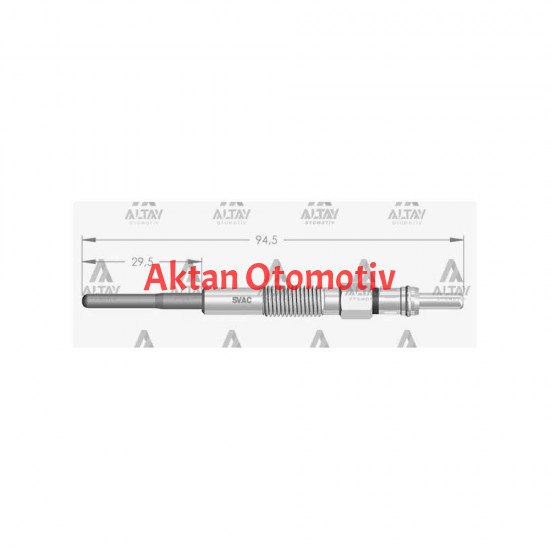 KIZDIRMA BUJİSİ (ISITMA) CAPTIVA 2.0 D / CRUZE 2.0 CDI / EPICA 2.0 D / LACETTI 2.0 D / NUBIRA 2.0 D 4.4V