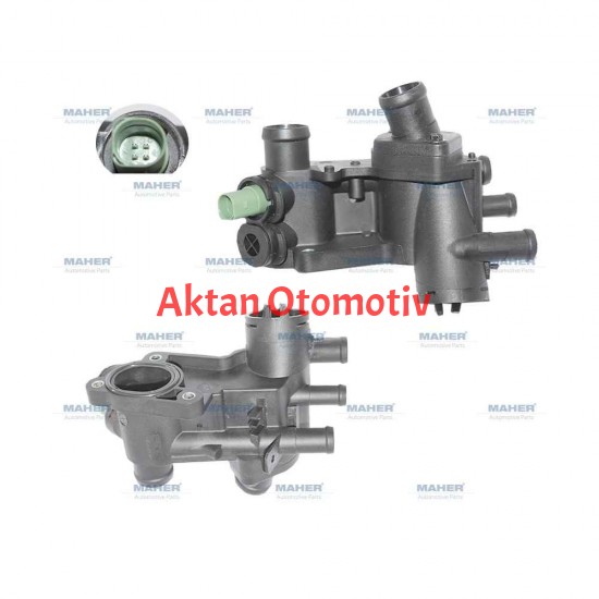TERMOSTAT KOMPLE GOLF / BORA / LEON / OCTAVIA 02-06 AZD-BCB 1.6