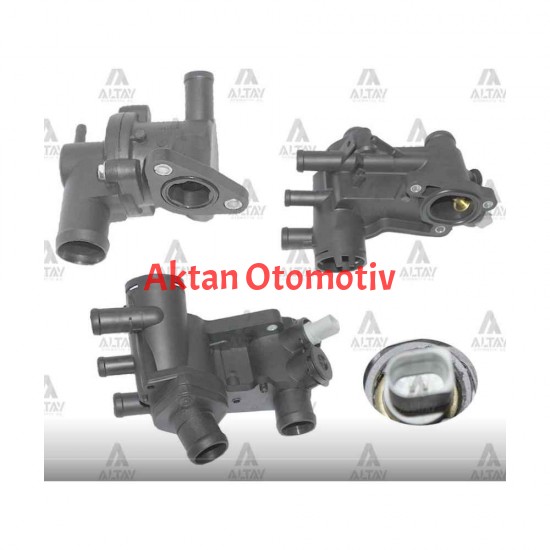 TERMOSTAT KOMPLE POLO / IBIZA / CORDOBA 99-01 AHW-AFK-AUA-AUB 1.4
