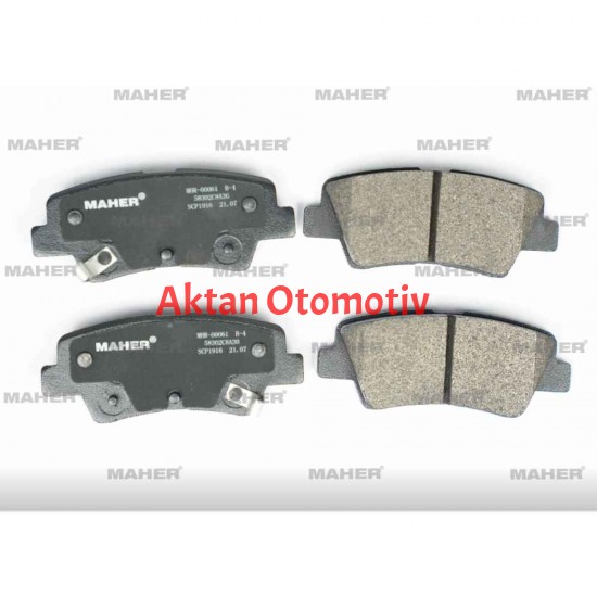 FREN BALATA ACCENT 11-18 BLUE / ELANTRA 11-20 / I-30 12-16 / I-20 14-21 / RIO 12= / CEED / SOUL / I-40 DİSK ARKA (YAY DELİKLİ) FREN BALATA ACCENT 11-18 BLUE / ELANTRA 11-20 / I-30 12-16 / I-20 14-21 / RIO 12= / CEED / SOUL / I-40 DİSK ARKA (YAY DELİKLİ)