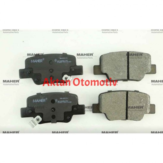 FREN BALATA COROLLA 10-19 VERSO DİSK ARKA