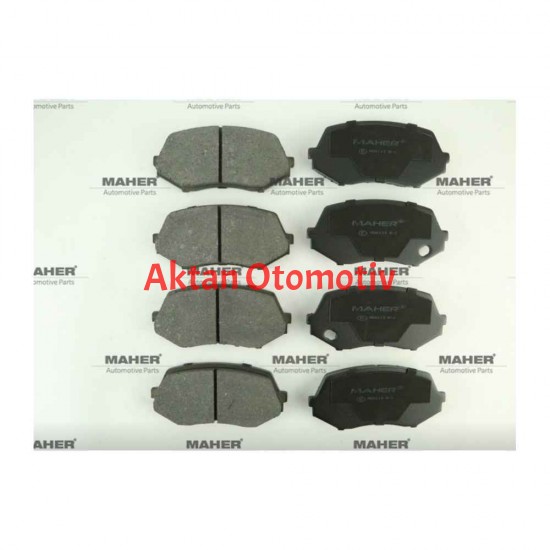 FREN BALATA CANTER 711 TAKIM (8 ADET) ÖN