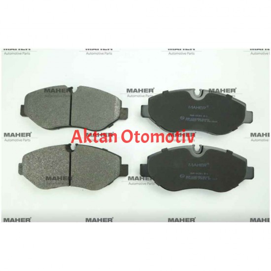 FREN BALATA SPRINTER 06-09 / CRAFTER 06-16 TEK TEKER 3.5T ÖN / VITO 14= W447