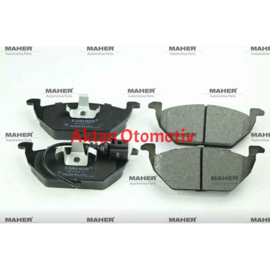 FREN BALATA GOLF4 97-05 / GOLF5 03-09 / BORA 98-05 / LEON 99-06 / JETTA 06-09 FİŞLİ ÖN FREN BALATA GOLF4 97-05 / GOLF5 03-09 / BORA 98-05 / LEON 99-06 / JETTA 06-09 FİŞLİ ÖN