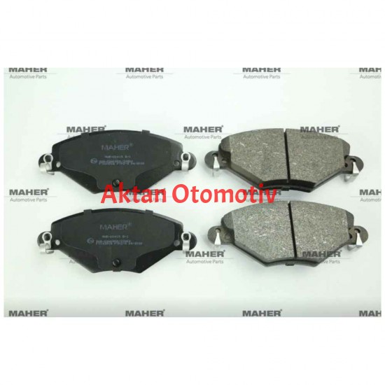 FREN BALATA C5 II 04-08 / C5 I 01-04 2.0 16V  FİŞLİ ÖN