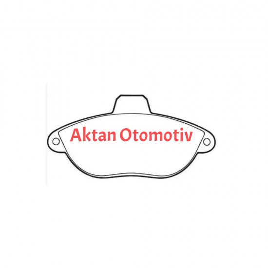 FREN BALATA SCUDO  96-06 / JUMPY I 94-07 / EXPERT 96-06 FİŞLİ ÖN