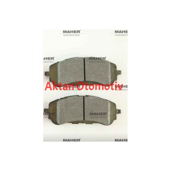 FREN BALATA 308 II 14= (YÜKSEKLİK 58.3mm / 63.3mm ) ÖN