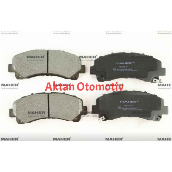 FREN BALATA D-MAX TAKIM 10-15 ÖN