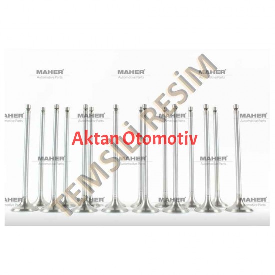 SUPAP TAKIM ACCENT 12V (IN-8 ÖLÇÜ:27.4x6x99 / EX-4 ÖLÇÜ:32x6x98.4)