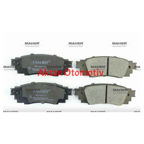 FREN BALATA CHR 16= ARKA / COROLLA CROSS 22=