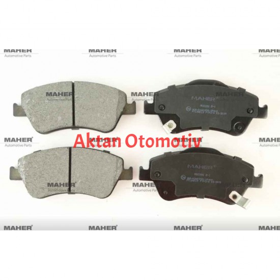 FREN BALATA COROLLA 07-12 / AURIS 07-12 / COROLLA 13= 1.4 D4D DİZEL ÖN