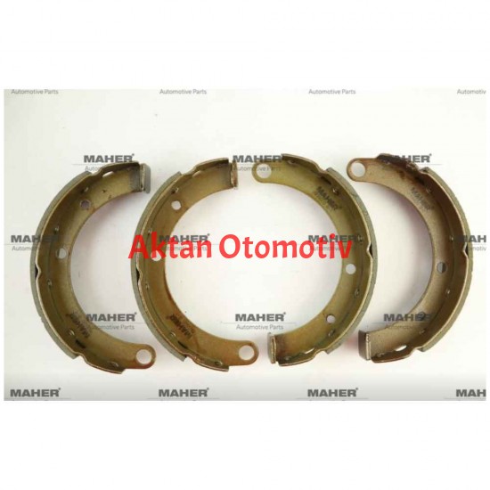 FREN BALATA EL CANTER 304 / 444 / 511 / 711 / H-350 / HD-35 / HD-72 / HD-75 (2 TAKIM) PABUÇ FREN BALATA EL CANTER 304 / 444 / 511 / 711 / H-350 / HD-35 / HD-72 / HD-75 (2 TAKIM) PABUÇ