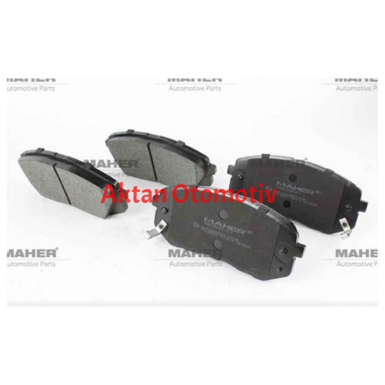 FREN BALATA IX-35 10-15 / SPORTAGE 11-16 / I-40 12-15 / TUCSON 16-20 / KONA 18= (YAY DELİKLİ) ÖN FREN BALATA IX-35 10-15 / SPORTAGE 11-16 / I-40 12-15 / TUCSON 16-20 / KONA 18= (YAY DELİKLİ) ÖN