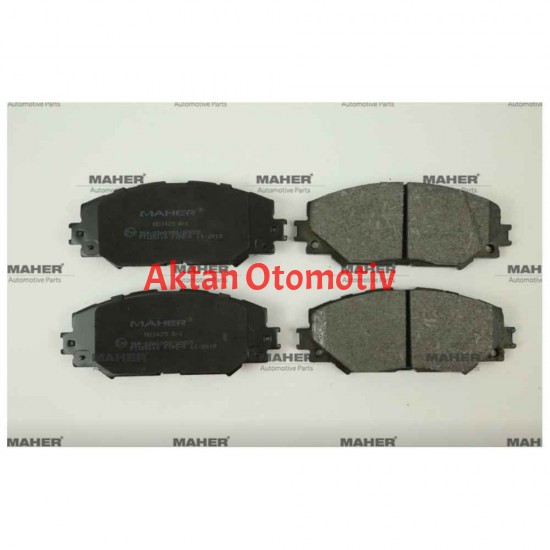 FREN BALATA COROLLA 06-19 BENZİNLİ / COROLLA 19= BENZİNLİ / AURIS 06= BENZİNLİ ÖN