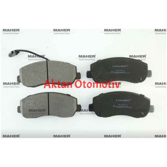 FREN BALATA MASTER III 10= / MOVANO B 10= FİŞLİ ÖN