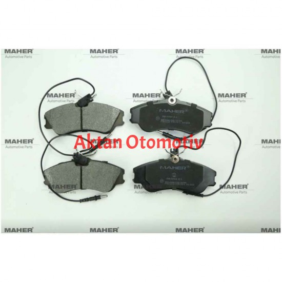 FREN BALATA BERLINGO  96-08 / PARTNER 96-08 / 306 93-02 FİŞLİ ÖN