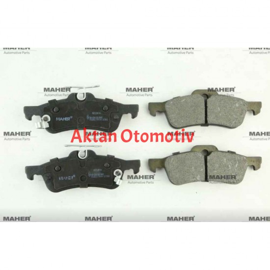 FREN BALATA YARIS 10-20 FRANSIZ ÜRETİM / CIVIC 12-15 H.B 1.4 BENZİNLİ / 1.6 DİZEL DİSK TİP ARKA FREN BALATA YARIS 10-20 FRANSIZ ÜRETİM / CIVIC 12-15 H.B 1.4 BENZİNLİ / 1.6 DİZEL DİSK TİP ARKA