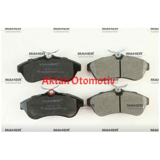 FREN BALATA C3 02-09 / C2 03-09 (UZUNLUK 128.7mm) ÖN