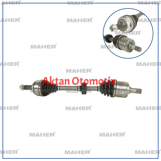 AKS KOMPLE ÖN CIVIC 06= / KISA M-T FD6 SOL