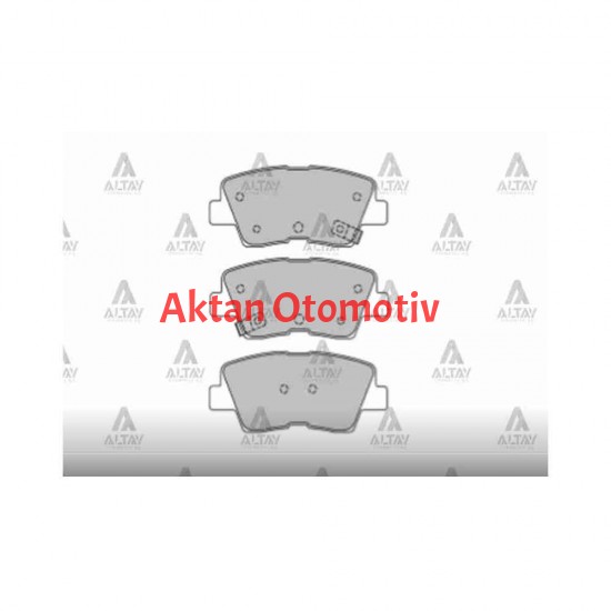 FREN BALATA ACCENT 11-18 BLUE / ELANTRA 11-20 / I-30 12-16 / I-20 14-21 / RIO 12= / CEED / SOUL / I-40 DİSK ARKA FREN BALATA ACCENT 11-18 BLUE / ELANTRA 11-20 / I-30 12-16 / I-20 14-21 / RIO 12= / CEED / SOUL / I-40 DİSK ARKA