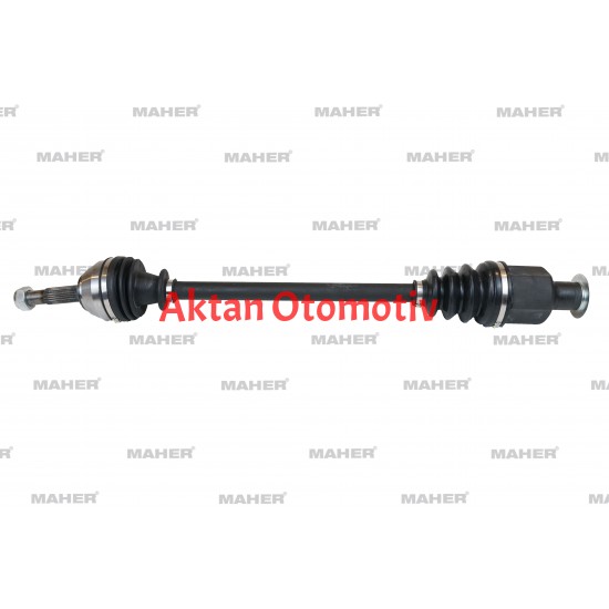 AKS KOMPLE ÖN KANGOO I  98-08 / SAĞ 1.9D CONTA ÇAPI 57mm 725,7mm