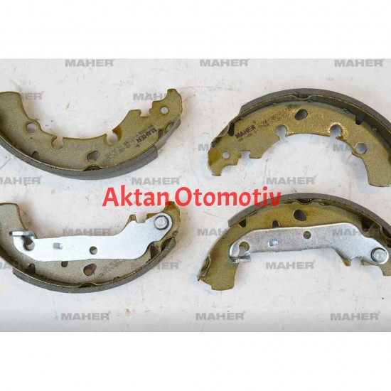 FREN BALATA FIESTA IV 96-02 ABSLI / FIESTA V 02-08 / MAZDA 2 03-07 LEVYELİ PABUÇ ARKA FREN BALATA FIESTA IV 96-02 ABSLI / FIESTA V 02-08 / MAZDA 2 03-07 LEVYELİ PABUÇ ARKA