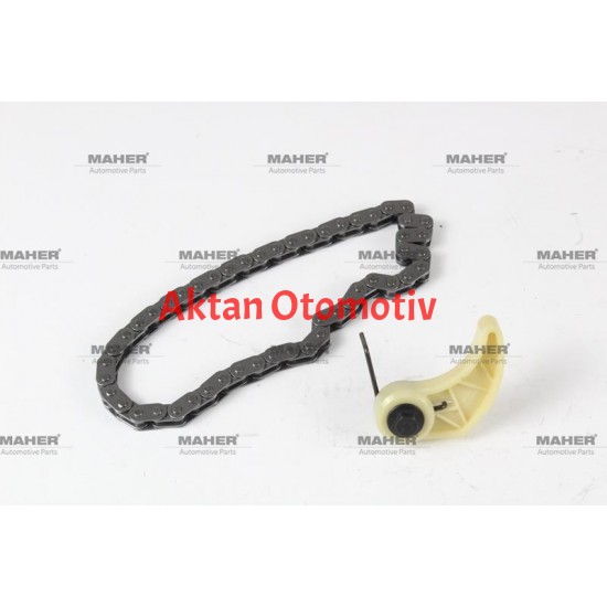 YAĞ POMPA ZİNCİR SETİ GOLF4 / PASSAT / TRANSPORTER T5 98-09 AGR-ALH-AHF-AVF-AXB 1.9 TDİ (2 PARÇA)