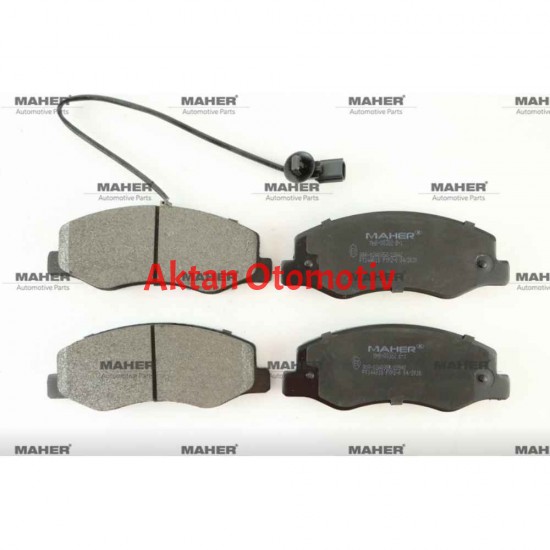 FREN BALATA MASTER III 10= / JEST 12= / MOVANO B 10= / (ÇİFT TEKER) ARKA FİŞLİ