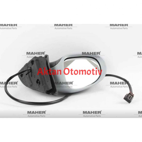 AYNA DIŞ DİKİZ JETTA 05-10 ELEKTRİKLİ, ISITMALI, SİNYALLİ,ASTARLI SOL