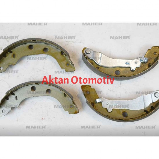 FREN BALATA KANGOO  97-08 / PRIMERA 96-02 LEVYELİ BÜYÜK TİP PABUÇ ARKA