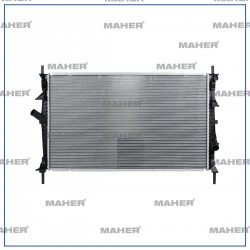 RADYATÖR SU CUSTOM 12= / TRANSIT 14= / 2.2 TDCI M-T BRAZING 100PS 125PS 135PS 140PS 155PS