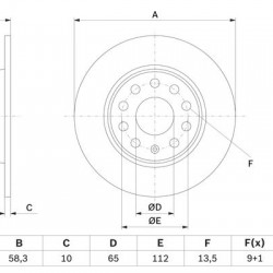 FREN DİSKİ T-ROC / KAROQ / ATECA / LEON / Q2 / OCTAVİA 17= ARKA 272MM FREN DİSKİ T-ROC / KAROQ / ATECA / LEON / Q2 / OCTAVİA 17= ARKA 272MM