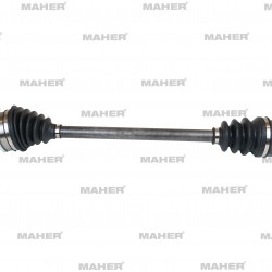 AKS KOMPLE ÖN KANGOO I  98-08 / SYMBOL I 98-08 / KALIN FREZE SAĞ 1.5DCI ABSLİ 44 DİŞ 724mm