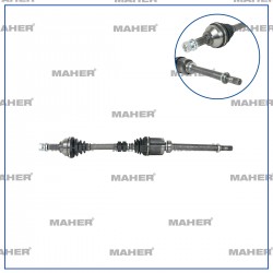 AKS KOMPLE QASHQAI 07-13 2.0 MR20 MANUEL SAĞ 949mm