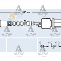 SENSÖR OKSİJEN GOLF5 / JETTA / A3 / A4 / A6 / Q7 08= AXA-CDHA-CDNC-CDNB 1.4 TSİ-2.0 TFSİ ÖN SENSÖR OKSİJEN GOLF5 / JETTA / A3 / A4 / A6 / Q7 08= AXA-CDHA-CDNC-CDNB 1.4 TSİ-2.0 TFSİ ÖN