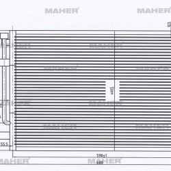 RADYATÖR KLİMA A4 05-09 (KURUTUCUSUZ) BRAZING