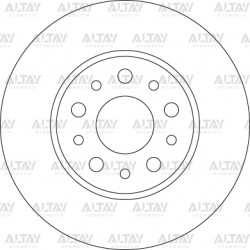 FREN DİSKİ EGEA 15= / 500 12= / ARKA DÜZ 251-5 (SET)
