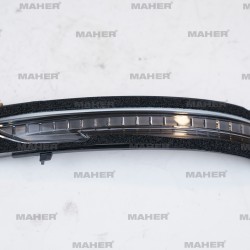 SİNYAL LAMBASI AYNA QASHQAI/X-TRAİL 14-21 SOL (SİYAH)