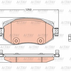 FREN BALATA MEGANE IV 16= ÖN FREN BALATA MEGANE IV 16= ÖN
