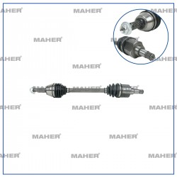 AKS KOMPLE ÖN COURIER 14= / SOL 1.5TDCI M-T 614mm
