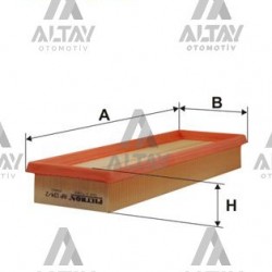 HAVA FİLTRESİ TRAFIC II 1.9DCI / MEGANE I / KANGO / LAGUNA / MOVANO / VİVARO 98= 1.9DTI HAVA FİLTRESİ TRAFIC II 1.9DCI / MEGANE I / KANGO / LAGUNA / MOVANO / VİVARO 98= 1.9DTI