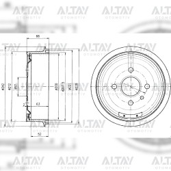 KAMPANA VECTRA A / ASTRA F / COMBO B / KADETT ARKA KAMPANA VECTRA A / ASTRA F / COMBO B / KADETT ARKA